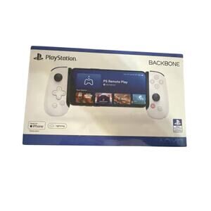 PlayStation Backbone Mobile Gaming Controller Lightening White New Sealed